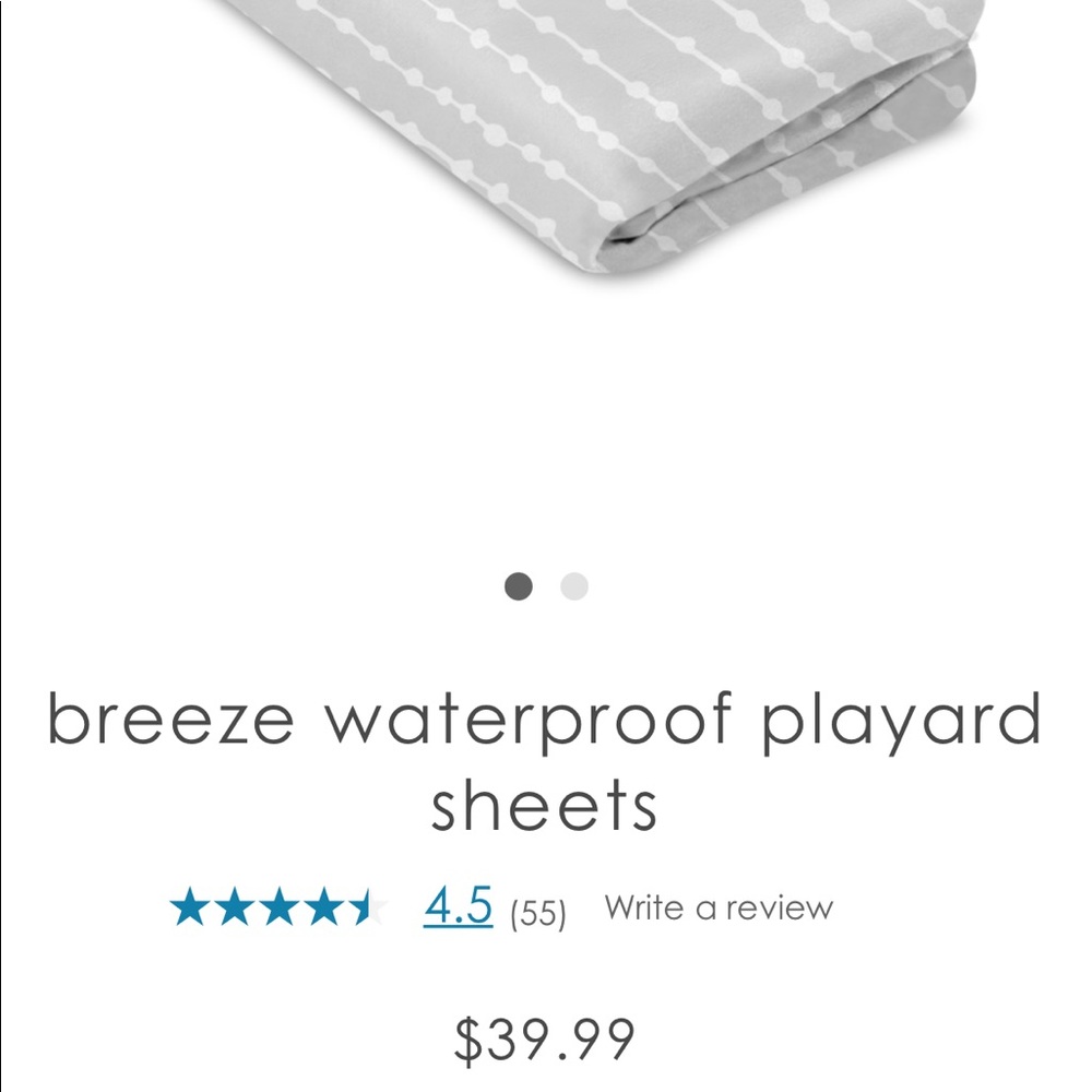 4MOMS Breeze Waterproof Playyard sheet